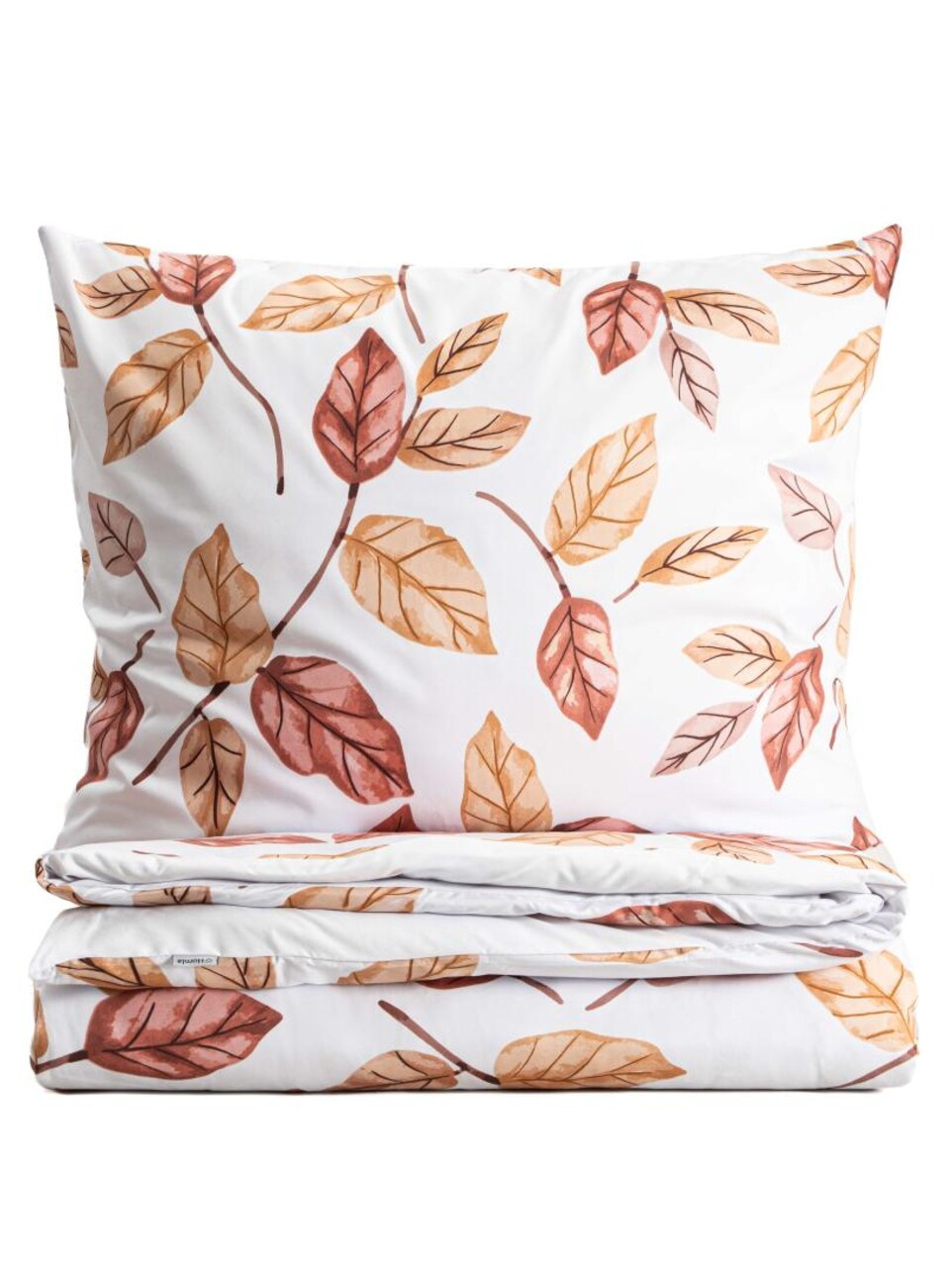 Lenjerie de pat King Size, Leafy, Homla, 3 piese, 200x220 cm, microfibra, multicolor - imagine 6